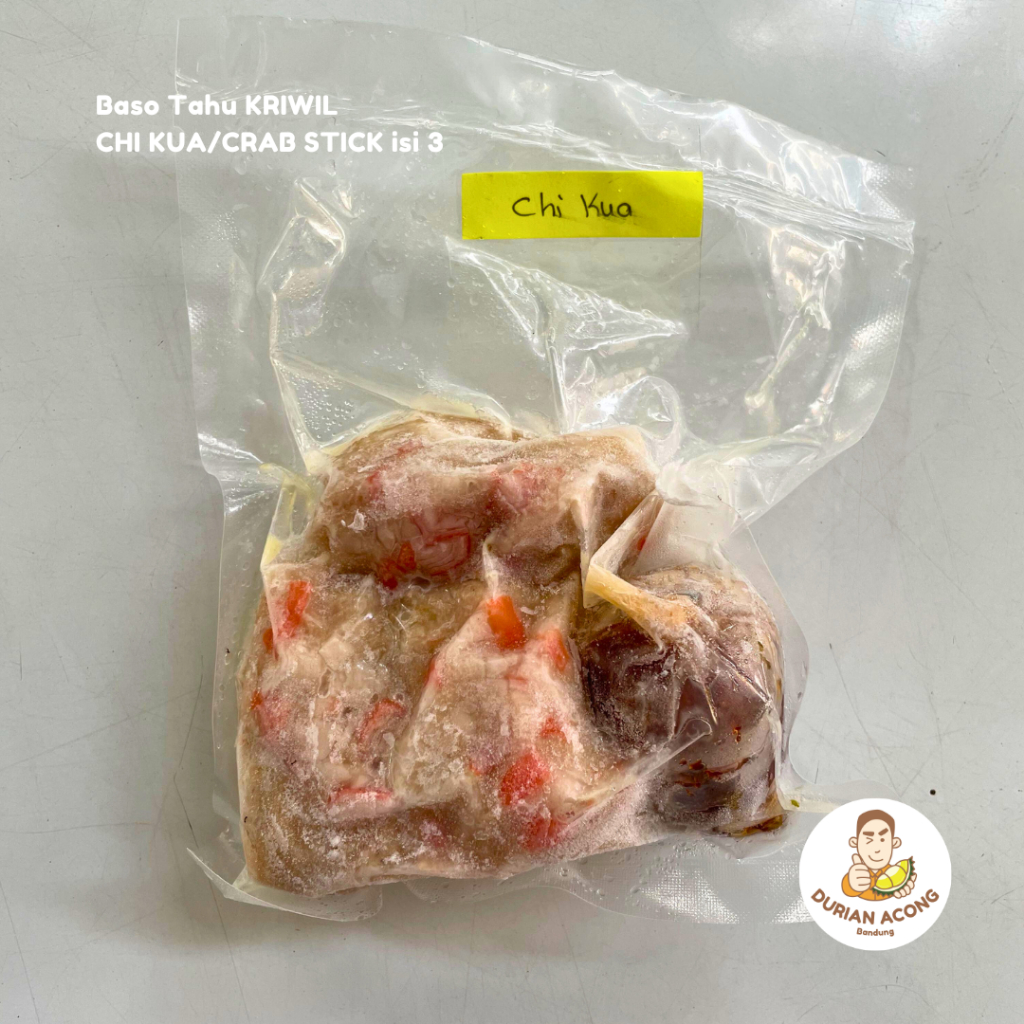 

Baso Tahu KRIWIL - CHI KUA/CRAB STICK - isi 3