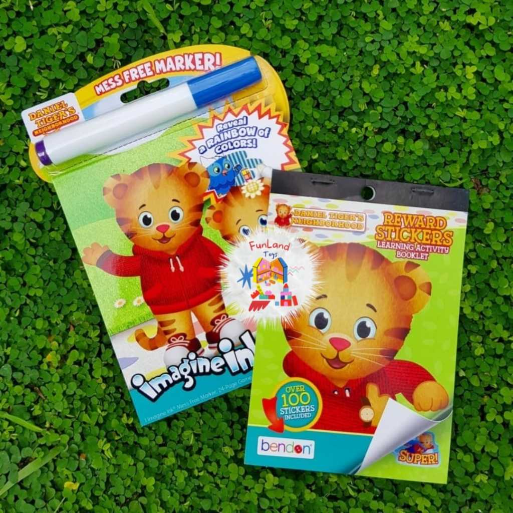 

Daniel Tiger Imagine ink Bonus Reward Stickers