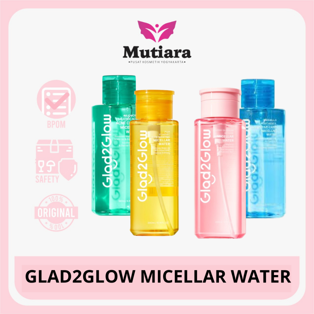 GLAD2GLOW MICELLAR WATER