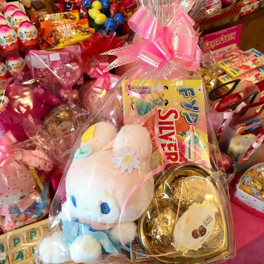 

Hampers Valentine Boneka Mini dan Coklat