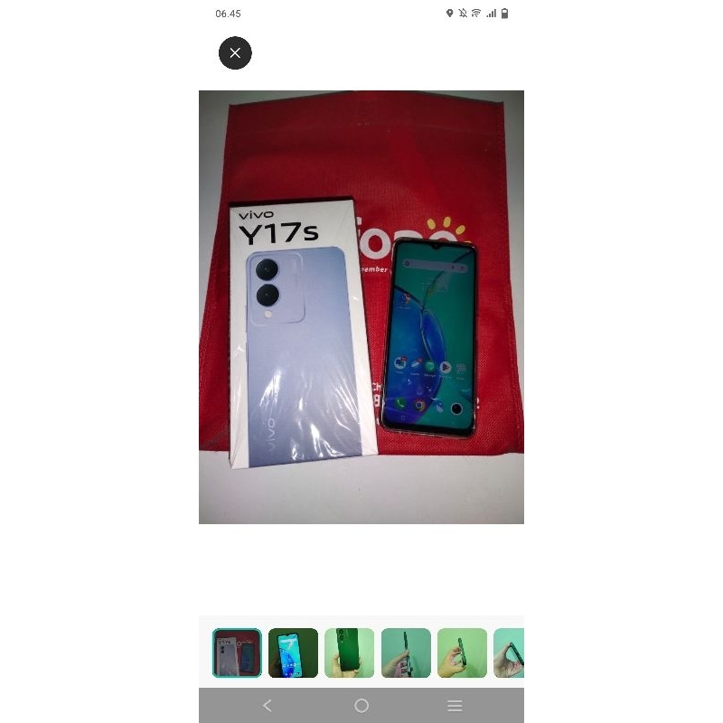 VIVO Y17S SECOND MULUS LIKE NEW