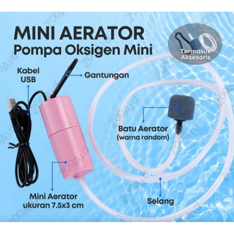 aerator udara portable USB