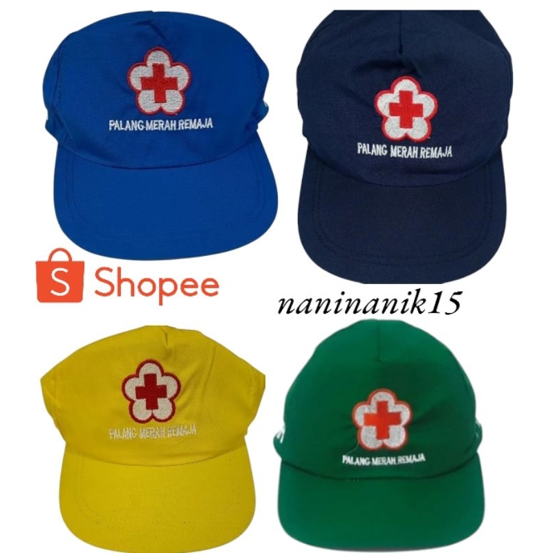 TOPI PMR BIRU / NAVY /  KUNING / HIJAU / Madya Junior High School / topi bagus
