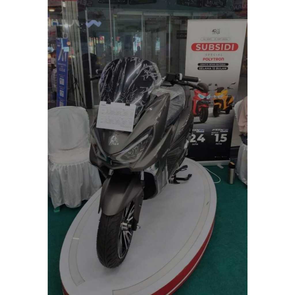 Motor Listrik Polytron Fox R Harga Subsidi OTR JABODETABEK - Crimson Red