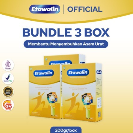 

TERMURAH!!! ⭐⭐⭐⭐⭐Etawalin 3 Box - Susu Kambing Etawalin Asli Original Atasi Nyeri Sendi dan Tulang