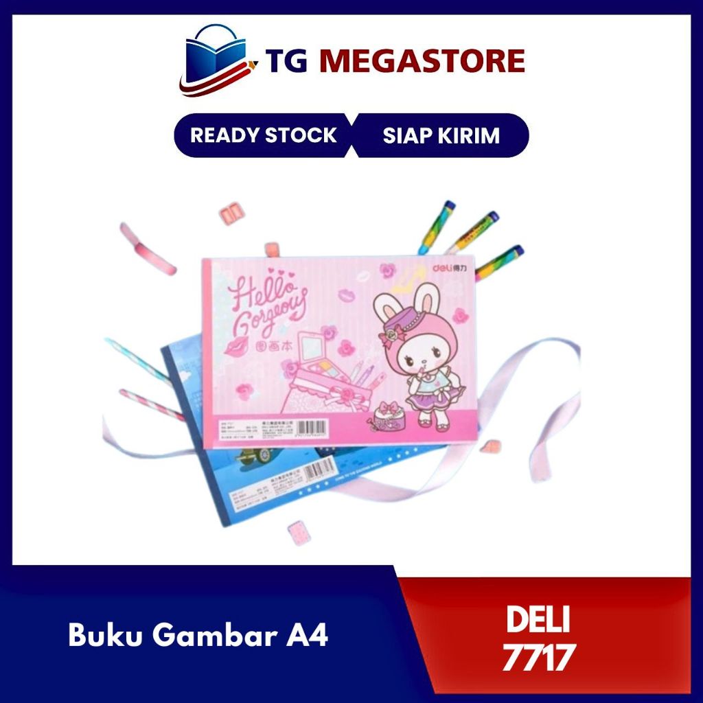 

Buku Gambar Deli A4 - 7717