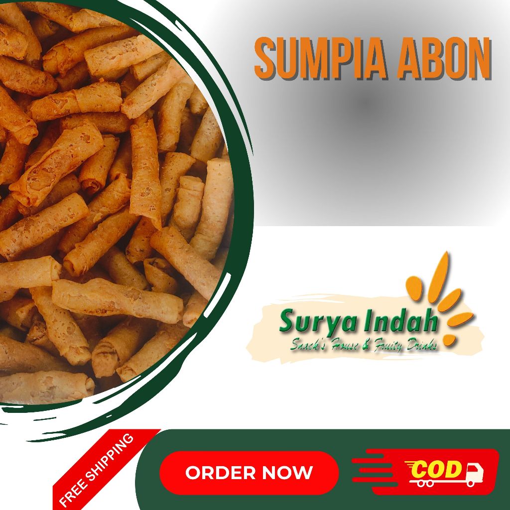 

Sumpia Abon Los 100gr Kwalitas Premium enak Surya Indah Jombang