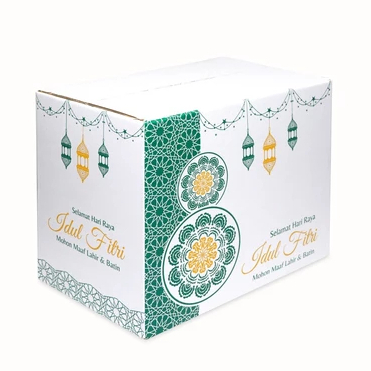 

( 10 Pcs ) Box Parcel Sembako Lebaran Jumbo Ukuran 40x25x32 cm Kardus Packaging Oleh Oleh Idul Fitri