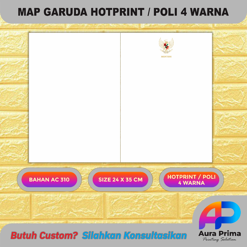 

MAP Garuda Hot Print / Poli 4 Warna ( AC 310gr )