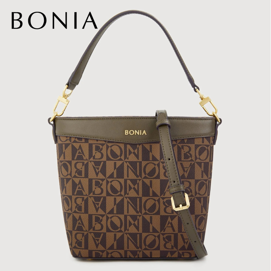 Bonia - Pure Monogram Mini Sling Bag