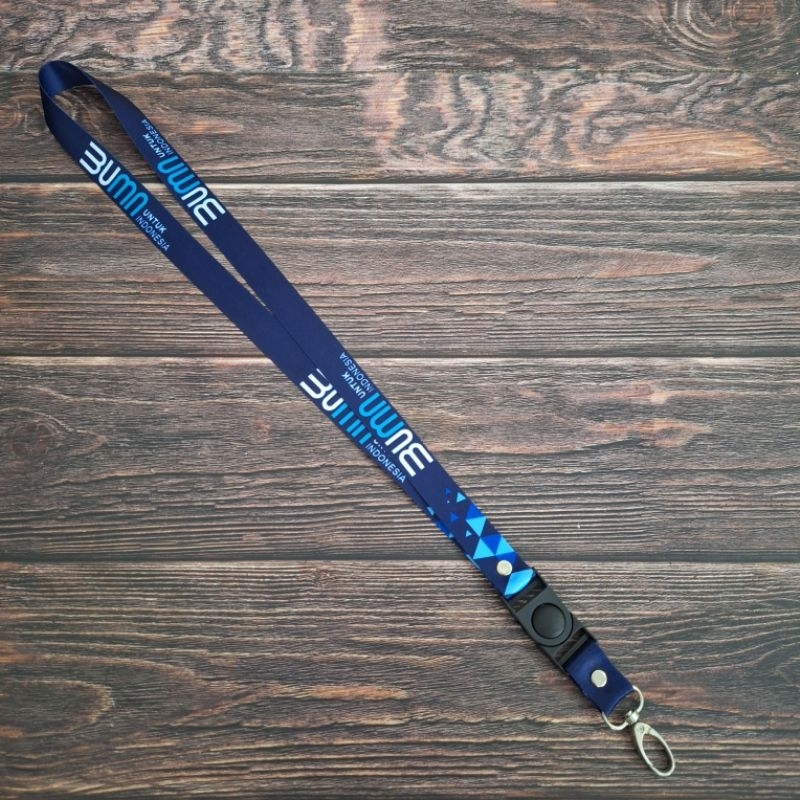 

TALI ID CARD LANYARD BUMN + HOLDER (BISA SATUAN) | READY STOK
