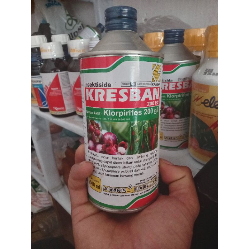 KRESBAN 200 EC 500ML INSEKTISIDA KLORPIRIFOS