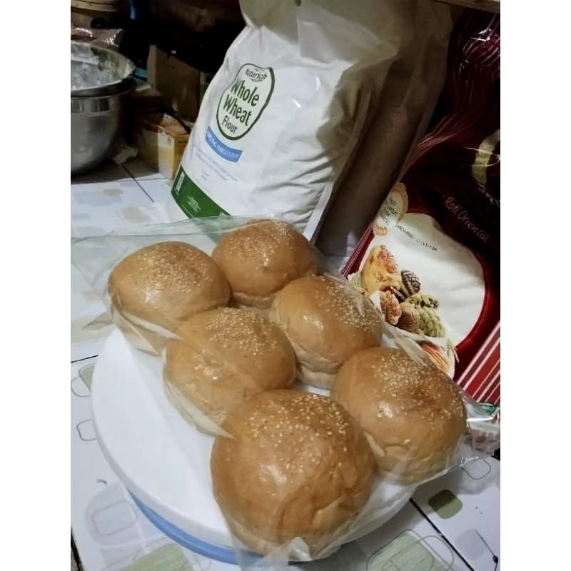 

Roti Burger Wijen Isi 6 Pcs