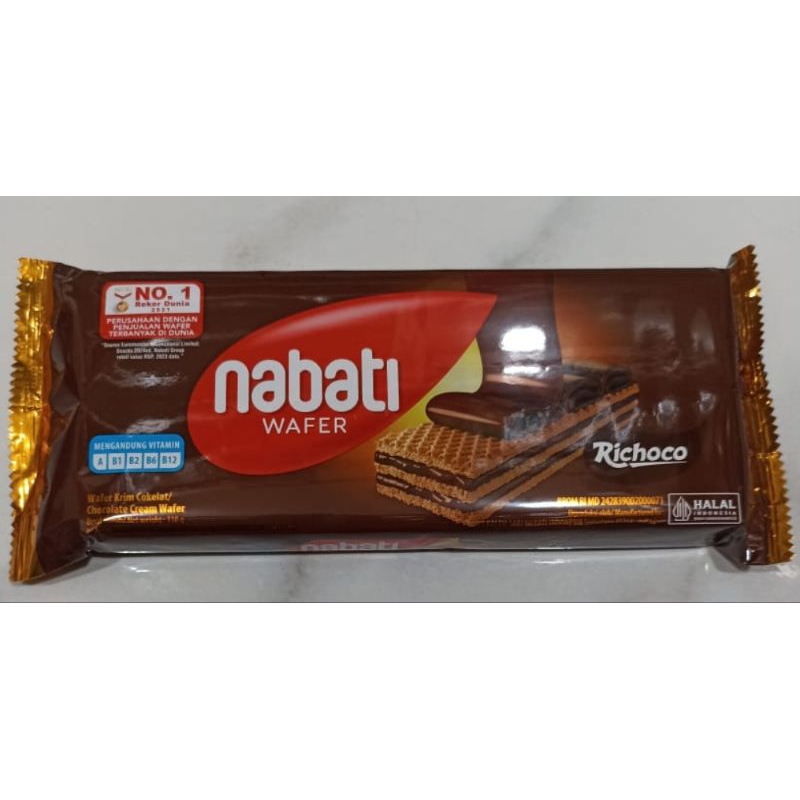 

wafer nabati rasa coklat ecer 5000.an