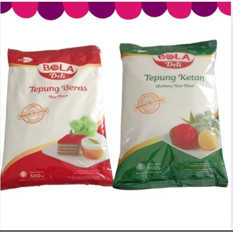 

Bola Deli Tepung Beras & Tepung Ketan 500 gr