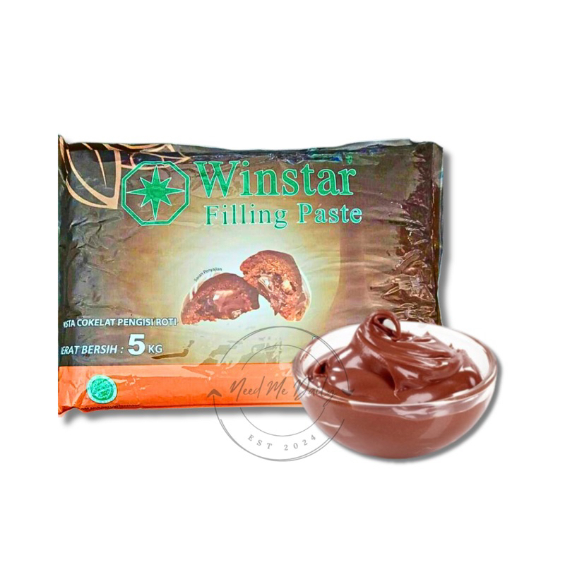 

Coklat Filling Coklat Isian Roti | Pasta Coklat | Selai Coklat | Coklat Filing Winstar Repack 250gr 500gr