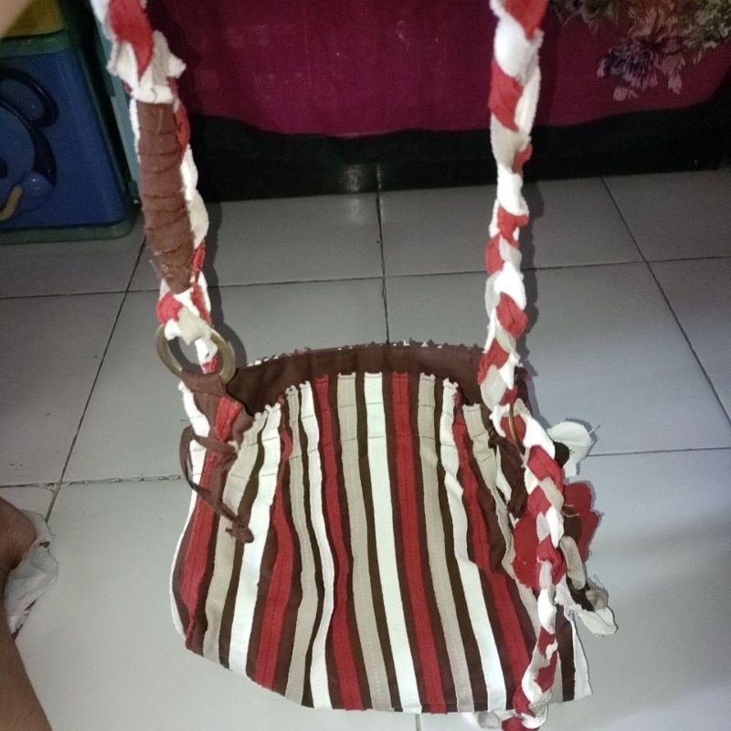 Jual tas Gypsy serut model salur