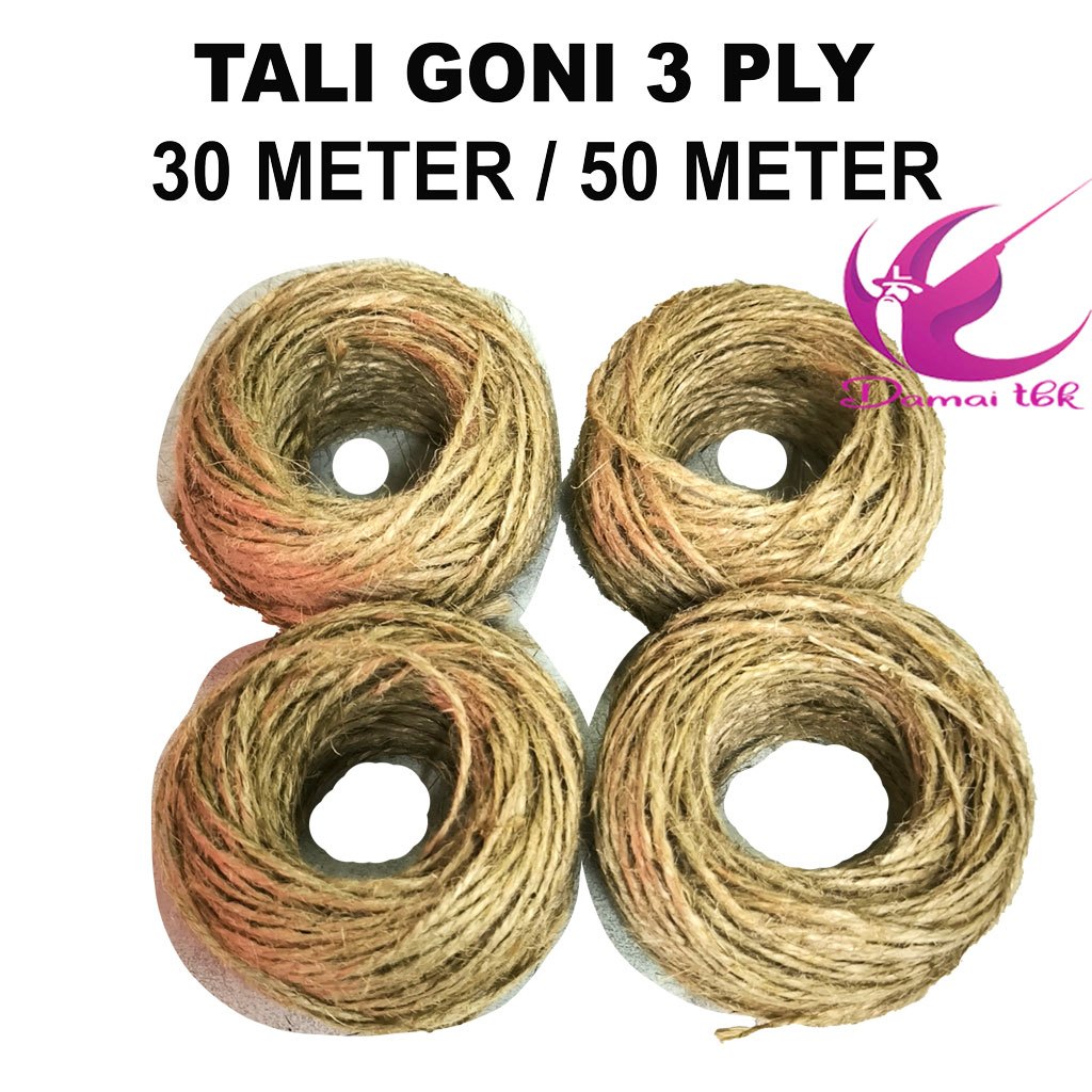 

Tali Goni 3 Ply - Tali Kerajinan Goni