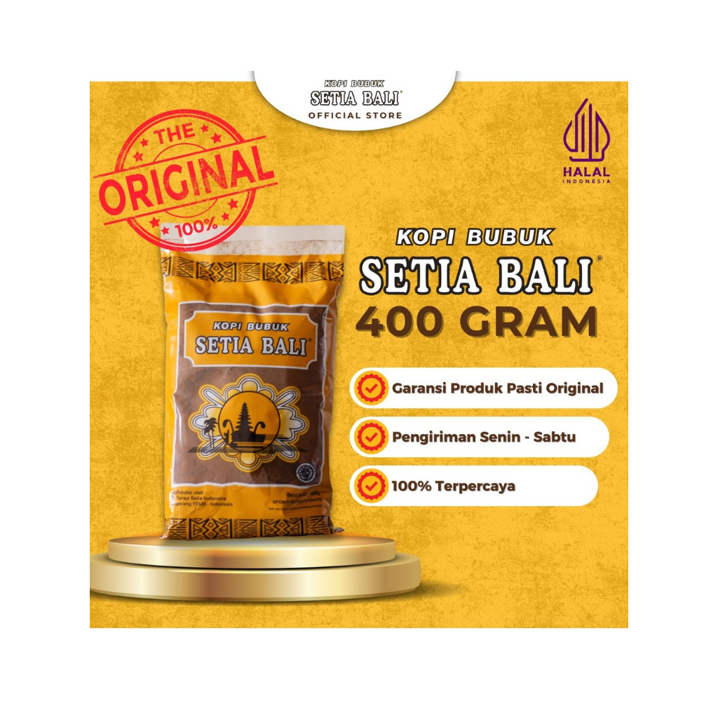 

Kopi Bubuk Setia Bali 400 gram