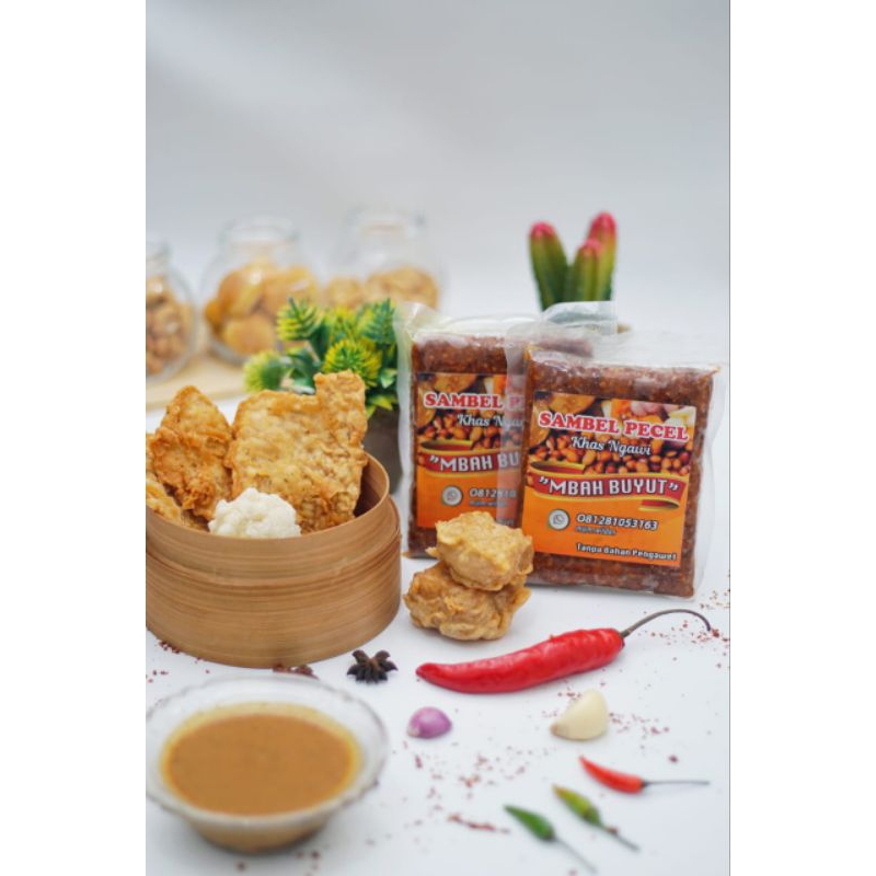 

Sambel pecel khas ngawi mbah buyut berat 200 gr