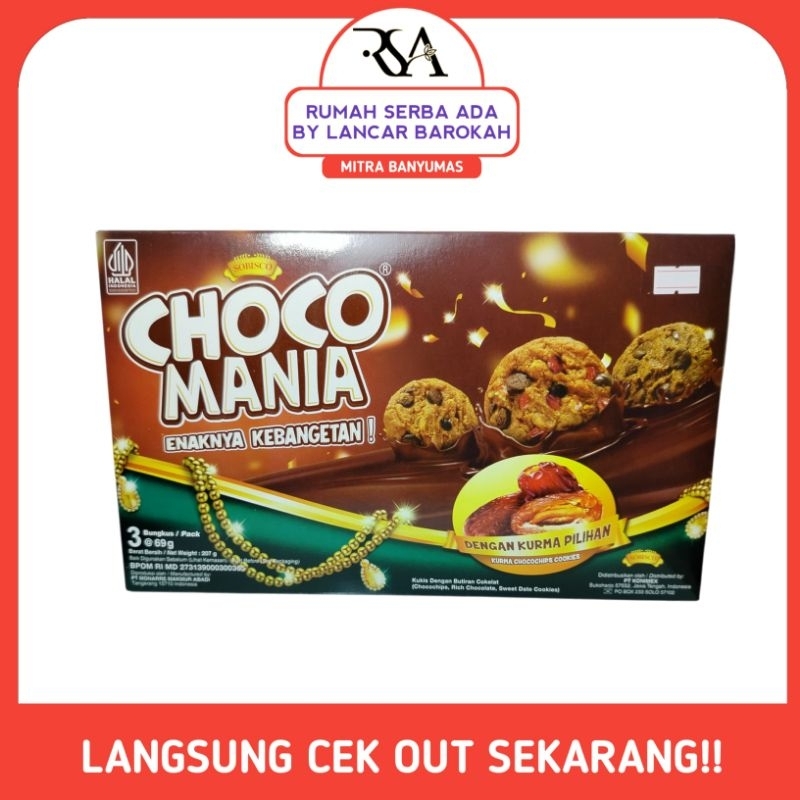 

Choco Mania Kurma Cookies 207 gram