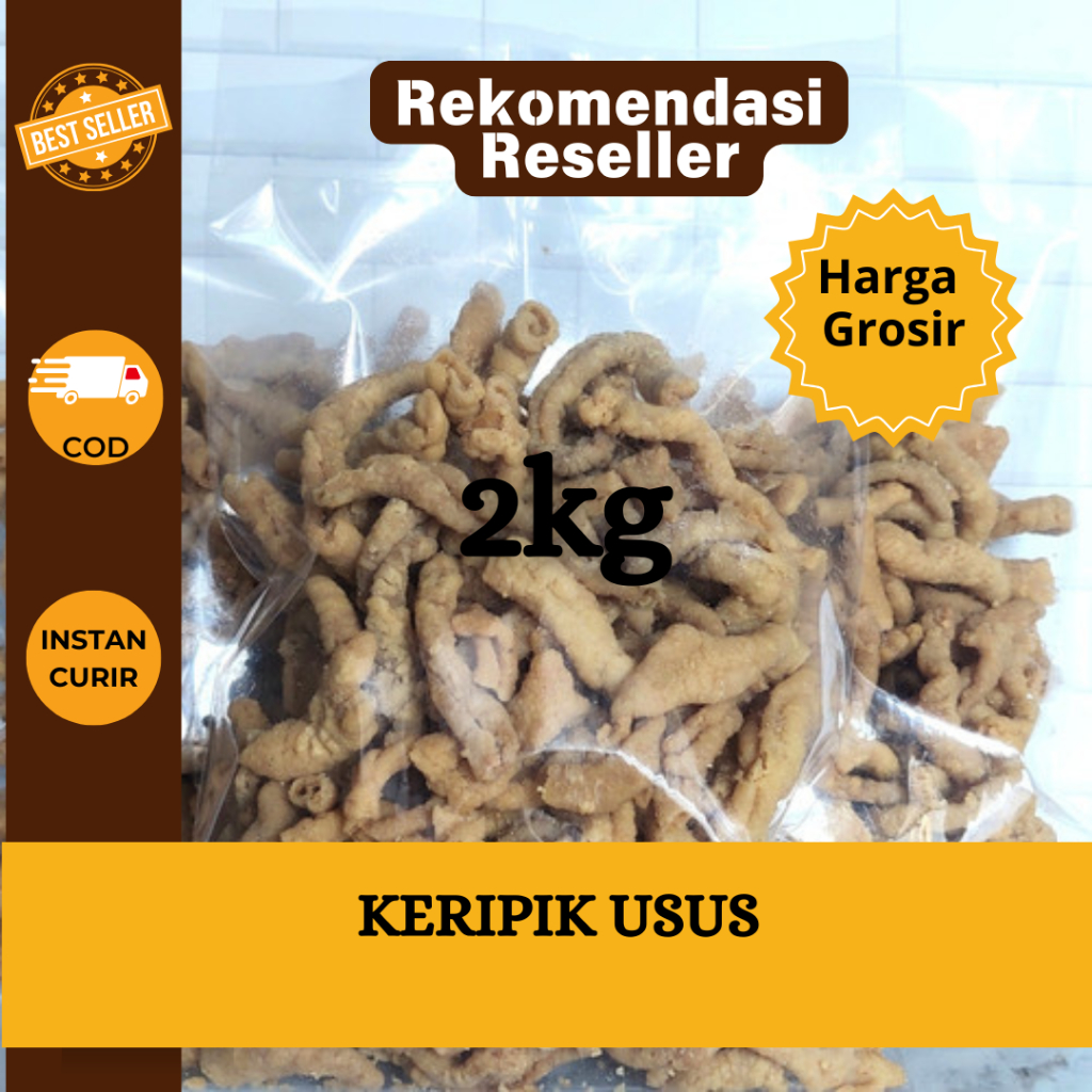 

Keripik Usus 2kg pusat grosir snack curah murah