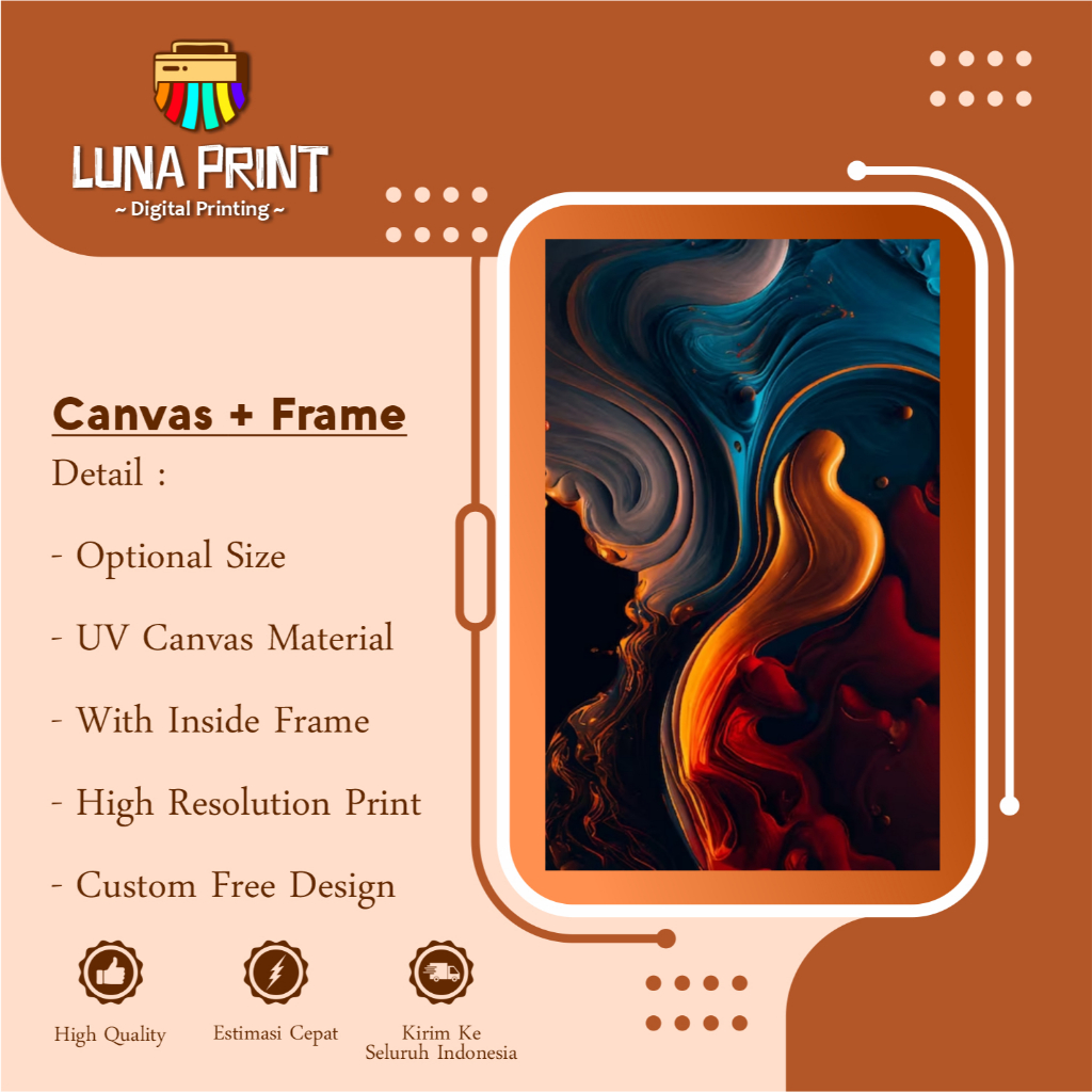 

Spanram Canvas, Canvas Frame, Print Canvas UV