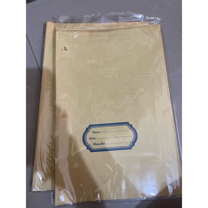 

SAMPUL BUKU KERTAS UKURAN BOXY | SAMPUL BUKU SAMSON KERTAS MOTIF PADI COKLAT TEBAL | GIOVARE