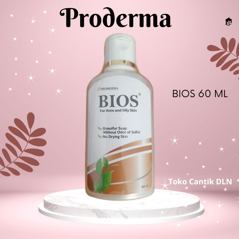 proderma bios wash for acne and oily skin 60 ml #sabun jerawat