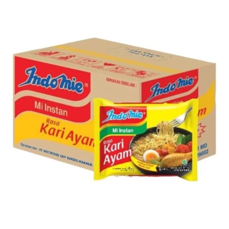 

Indomie rasa kari ayam 1 Karton