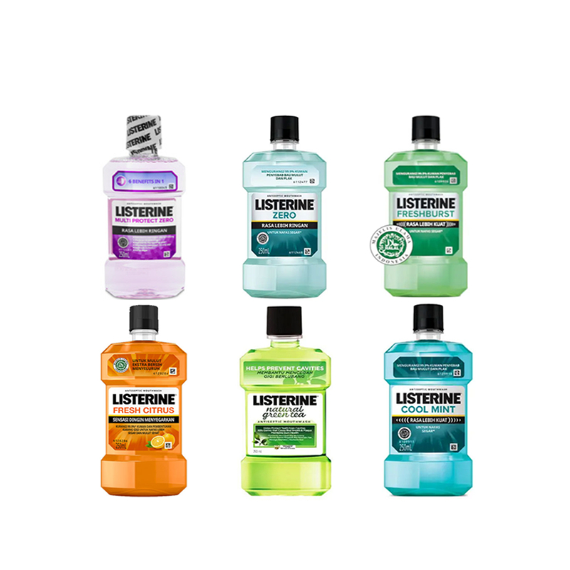 LISTERINE CAIRAN KUMUR MULUT UKURAN 250ML