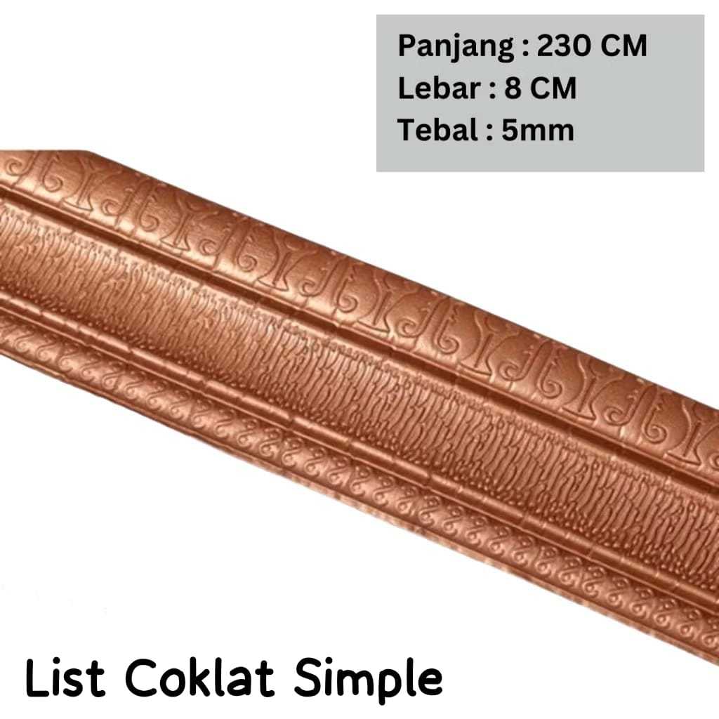 Wall Border List Wallborder Foam 3D Wallpaper List Foam Stiker Dinding List Dinding 3D 2.3 Meter Lis