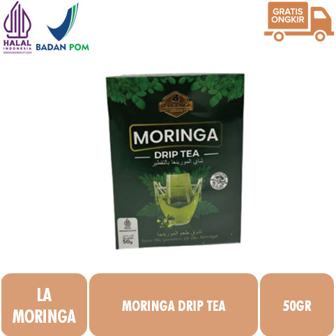 

La Moringa Drip Tea 50gr / Teh Daun Kelor