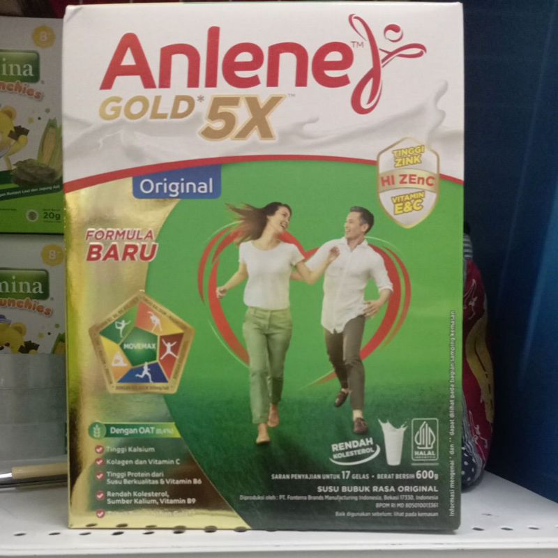 

Anlene gold 5x original 600gr