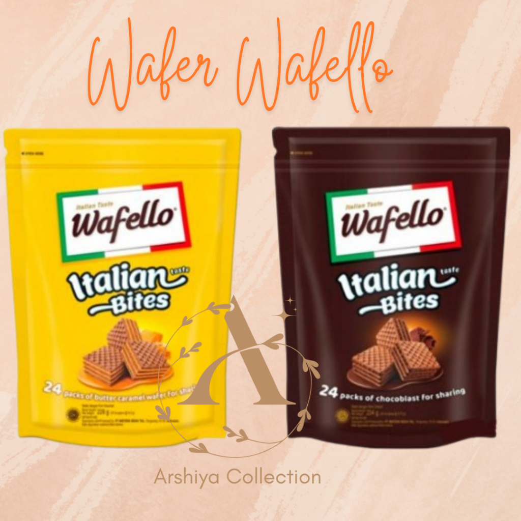 

Wafer Roma Wafello Bites 228gr / 1pouch