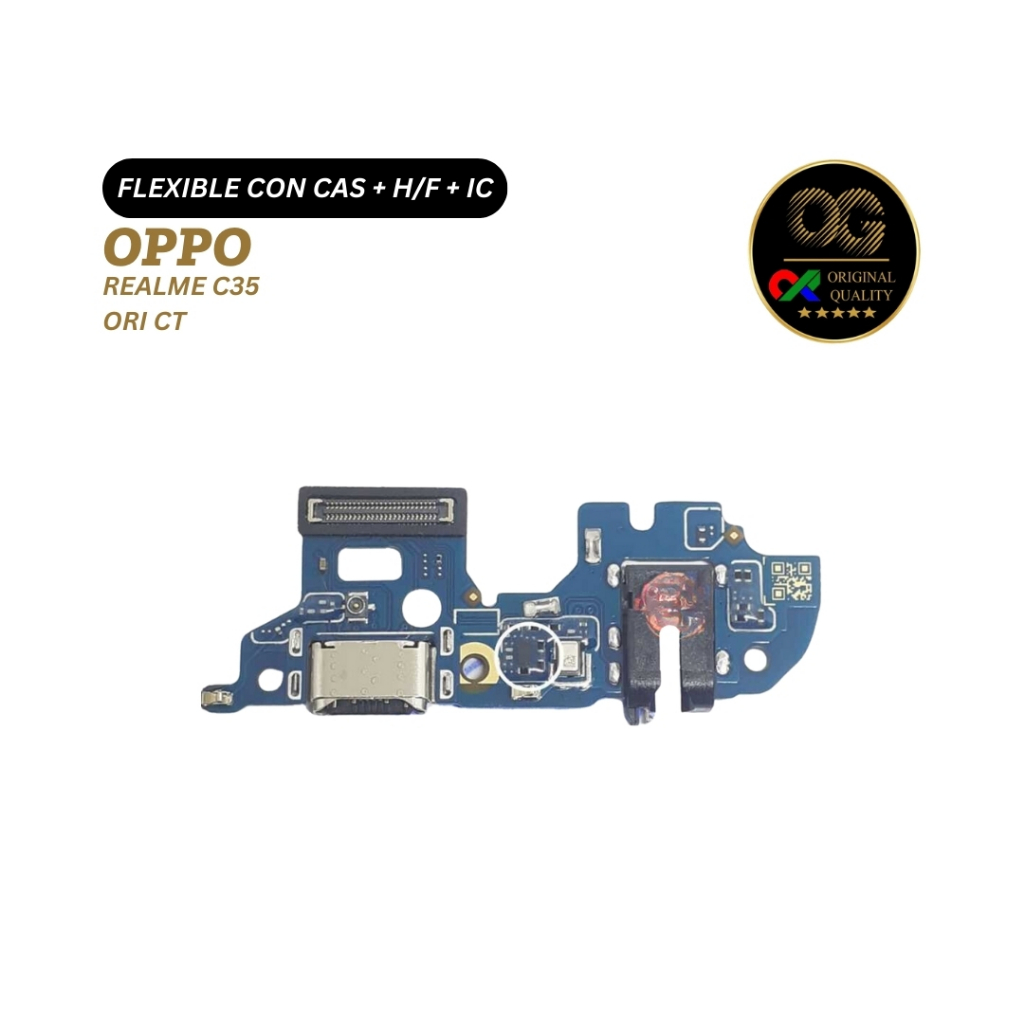 FLEXIBLE CON CAS + HF + IC REALME C35 (ORI CT)