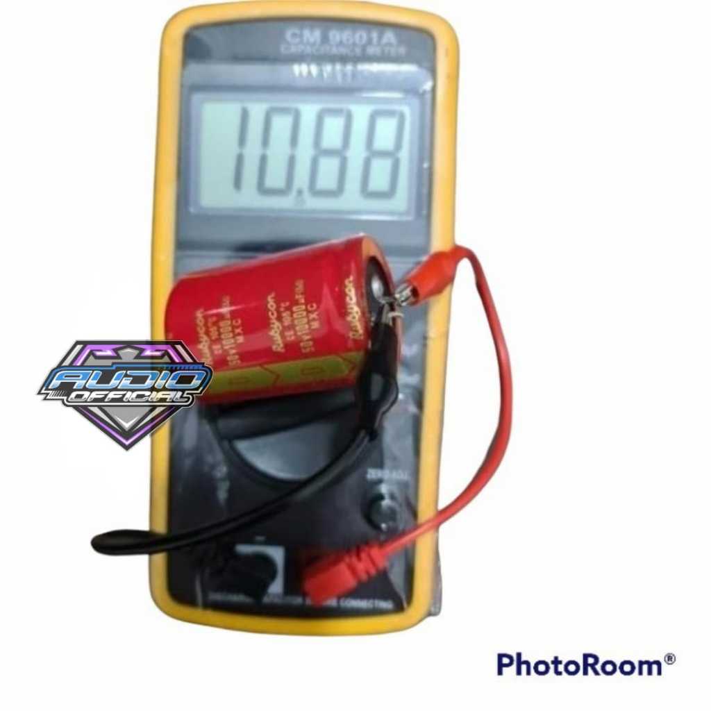 Elco RubyconHitam 50v 10000uf / Elko Original USR 50V isi full