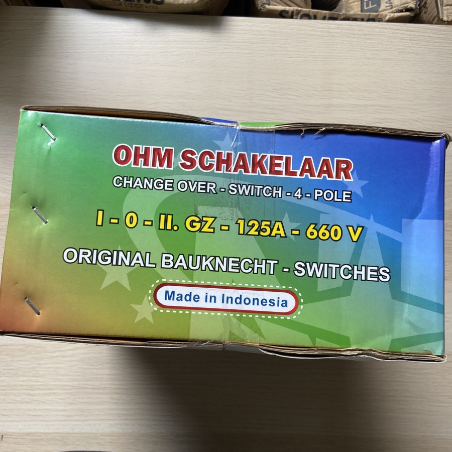 HANDLE GZ 125A 4 POLE NK/ OHM SAKLAR 125A NK