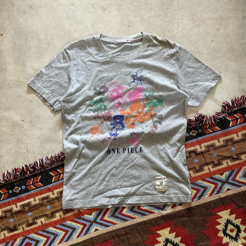 kaos uniqlo anime x one piece chopper second