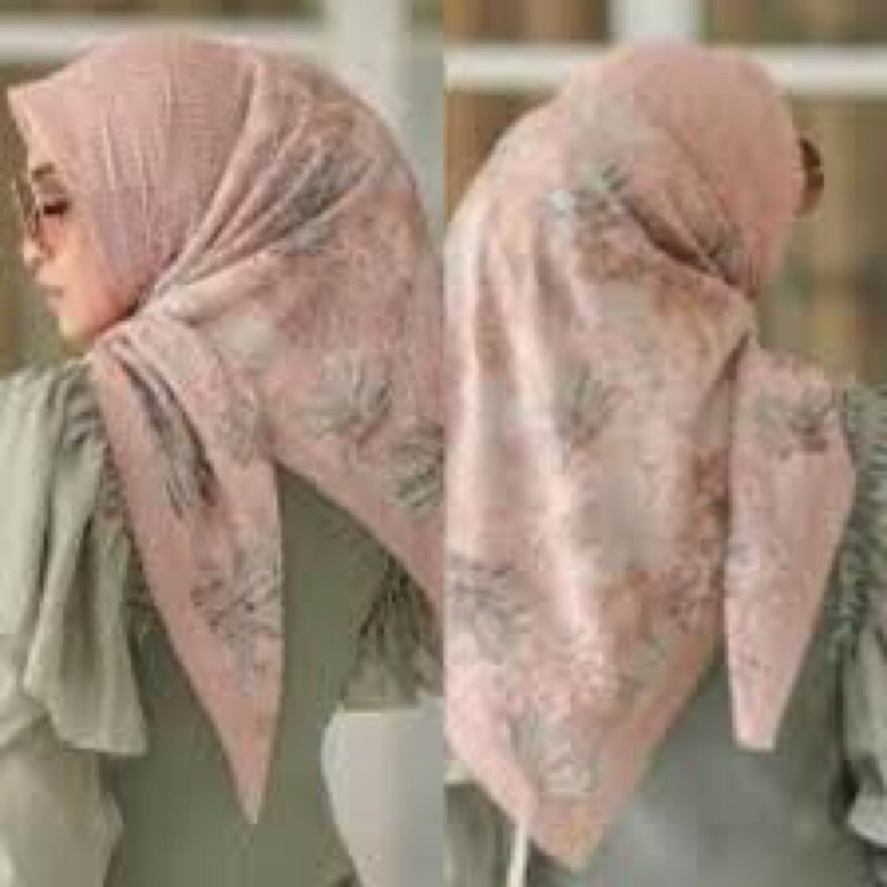 Buttonscarves Les Amities Reborn Peach/ Buttonscarves Les Amities / BS preloved/ Buttonscarves prelo