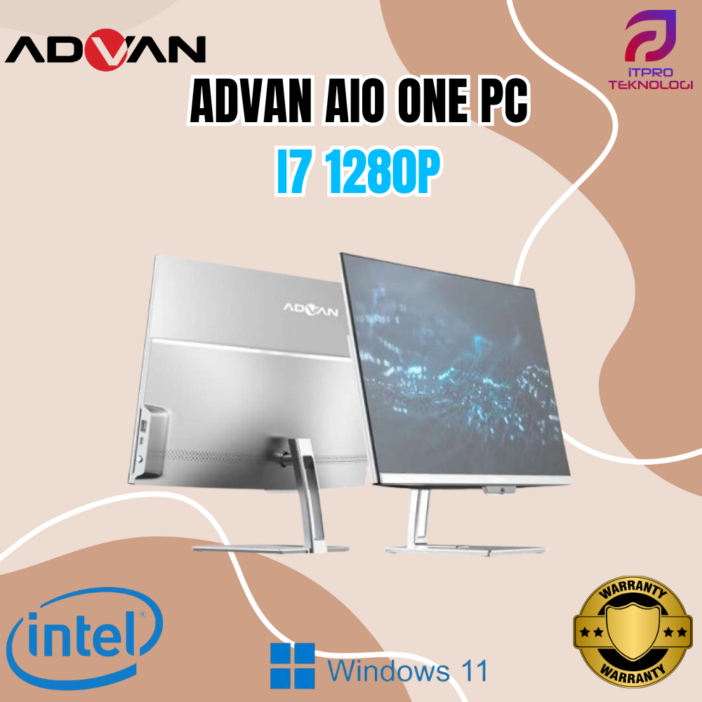 ADVAN AIO ONE PC I7 1280P 8GB 512GB