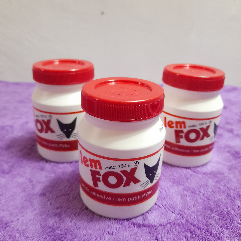 

Lem Fox Putih PVAC 150 gr Original