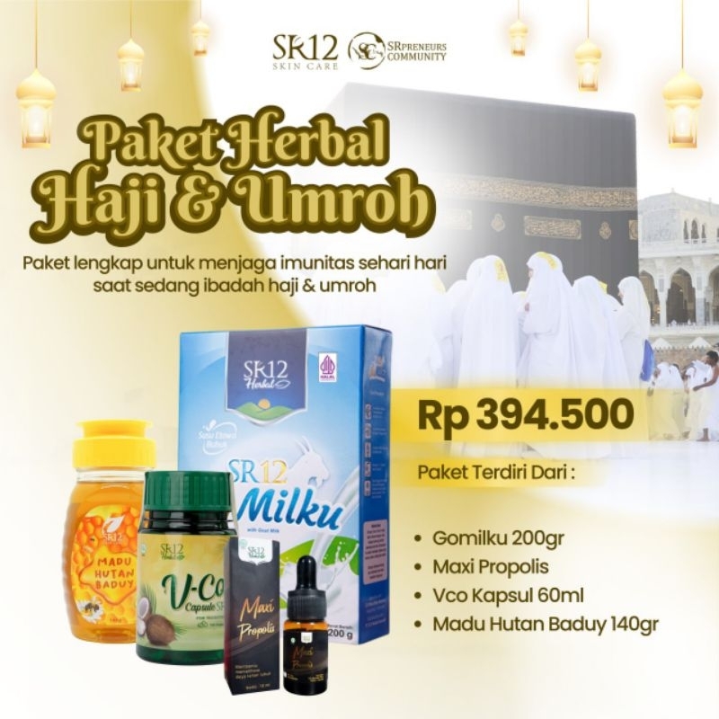 

PAKET HERBAL HAJI DAN UMROH SR12