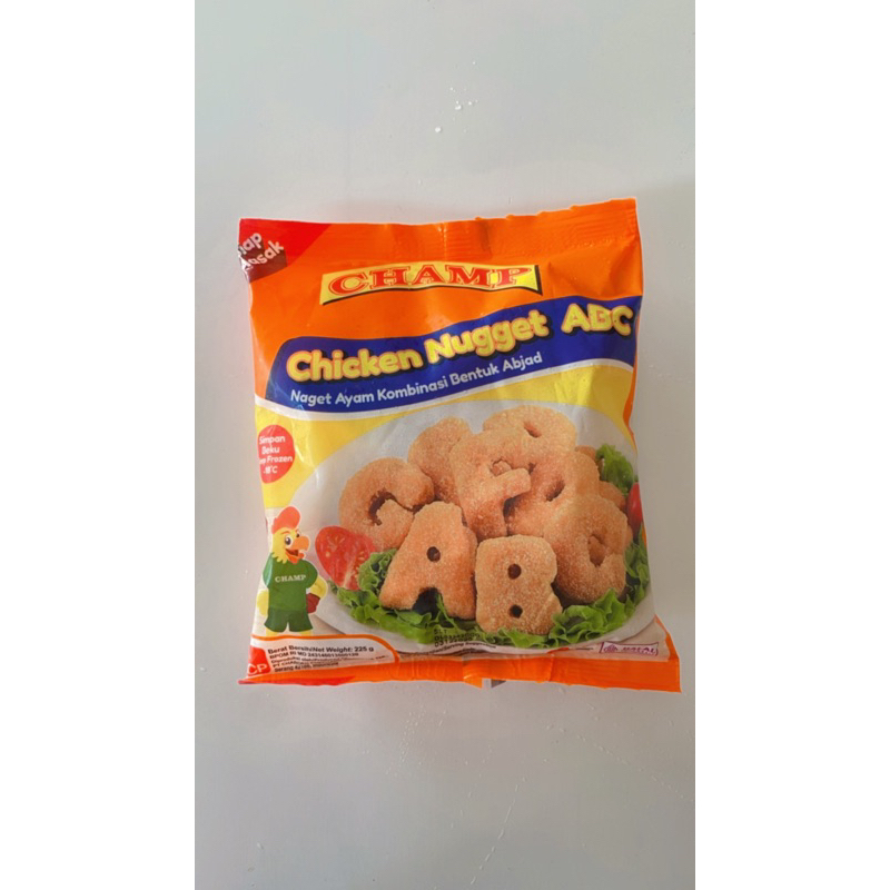 

Champ chiken nugget ABC 225 gr