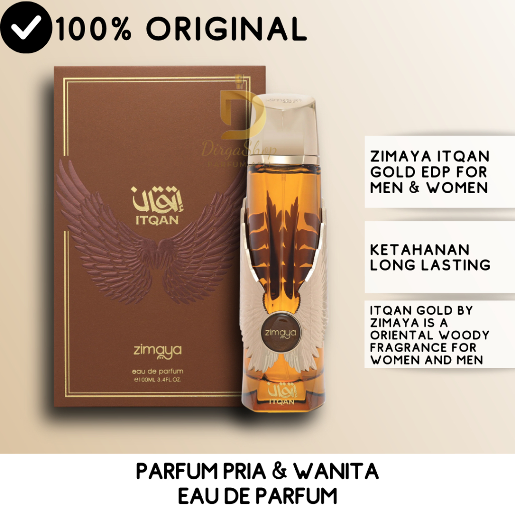 Zimaya Itqan Gold EDP For Men & Women