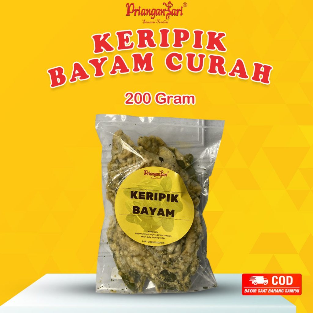 

KERIPIK BAYAM KILOAN | Cemilan Keripik Bayam Renyah 200Gram
