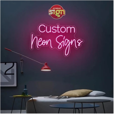 Artkrilik - Logo Cafe Coffee Shop LED NEON FLEX - Papan Nama Toko Usaha LED Custom - Aesthetic