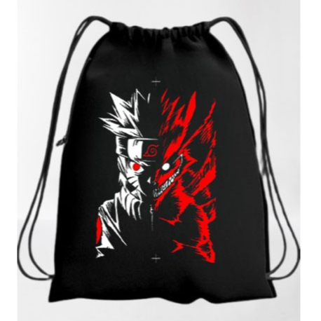 Tas Serut Motif Anime Anti Air | Tas Serut Multifungsi Untuk Olahraga Sekolah