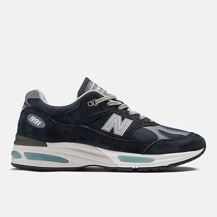 New Balance 991v2 Navy Made In UK U991NV2 ORIGINAL NB 991 v2