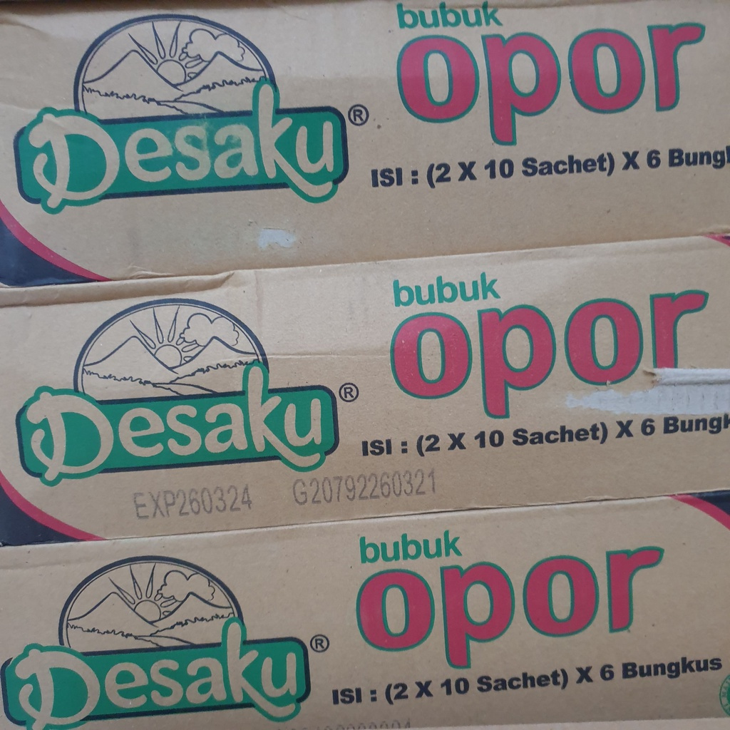 

DESAKU OPOR 12.5GR DUS ( 120 SACHET )
